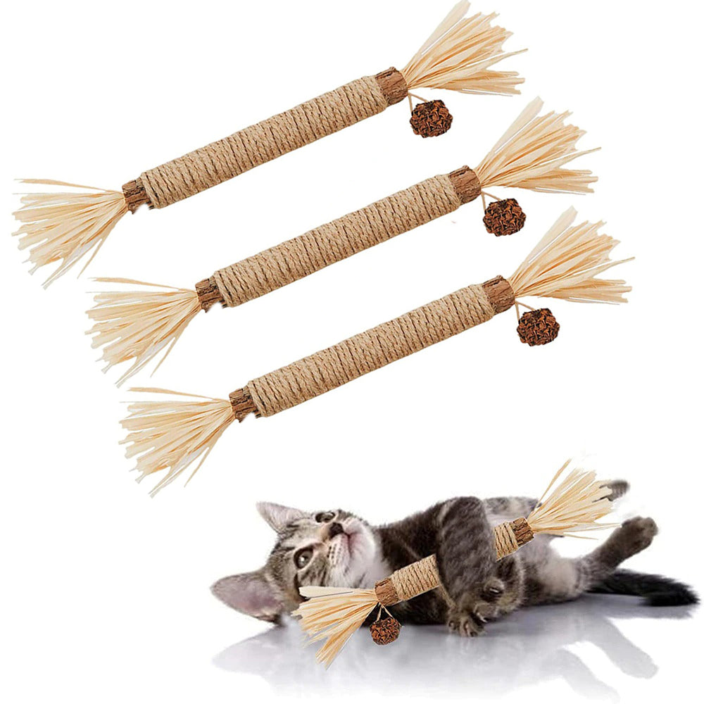 Automatisch Spin Boom Kitten Kauw Speelgoed – Pet's Dreams®